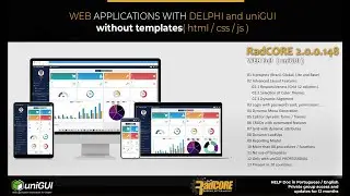 Projeto RadCORE 2.0.0.148 - Delphi + uniGUI( powered )