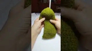 Вяжем чешки, следочки крючком без швов, часть 1