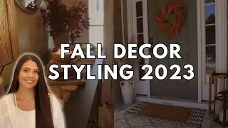 FALL DECORATE WITH ME | ENTRYWAY TABLE & FRONT PORCH IDEAS