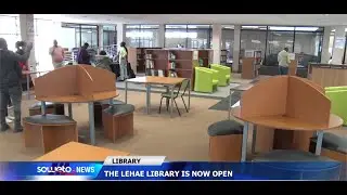 THE LEHAE LIBRARY IS NOW OPEN