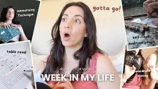 What It's Like Being an Actor & How I Memorize Lines | Actor Vlog