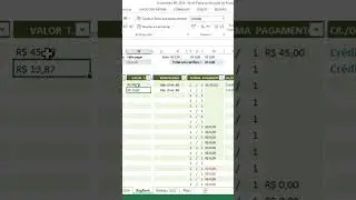 Clone de valores de uma célula, em outras células no Excel. #shorts