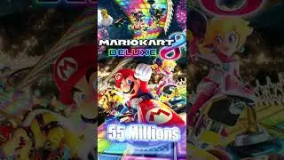 Les 10 jeux video les plus vendus de l'histoire #shorts