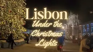 Lisbon under the Christmas Lights