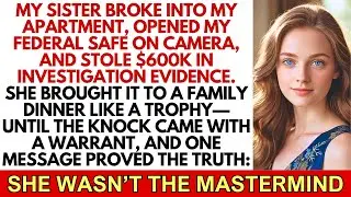 My Sister Broke Into My Home And Stole Federal Evidence—Then The Warrant Hit Dinner