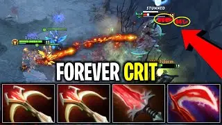 FOREVER CRIT 2x DAEDALUS + CRYSTALYS CLINKZ BUILD | DOTA 2