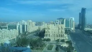 Baku city view.