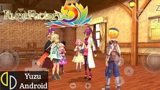 Rune Factory 5 Yuzu EA Android V12 Gameplay - Poco X3 Pro + Settings