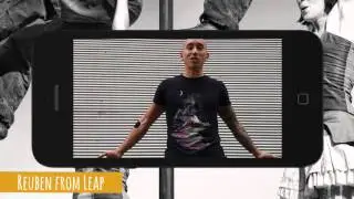 2016 Street Arts performer – Reuben from Leap!