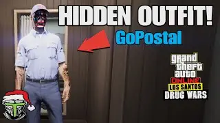 GTA Online - How To Unlock The HIDDEN GoPostal Outfit!