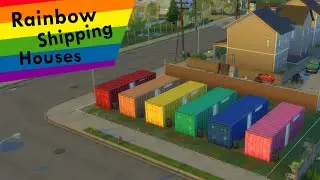 Rainbow Shipping Houses for Pride Month 2020
