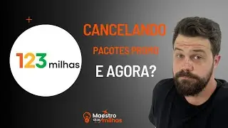 123 milhas CANCELANDO pacotes de viagem! E agora?