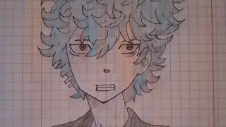 Рисунок Кавата Соя (Злюка),Drawing by Kawata Souya (Angry).Токийские Мстители/Tokyo Revengers.