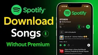 How to Download Spotify Songs Without Premium [ IPhone ]