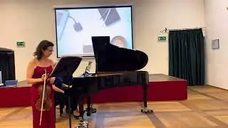 Ravel, Sonata for Violin and Piano No. 2: I - Madeleine Mitchell, violin, Lorna Griffitt, piano
