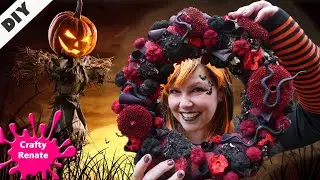 Easy Halloween wreath