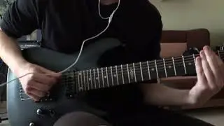 And Then She Bled - Suicide Silence. Кавер на гитаре. Guitar Cover