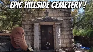 Exploring a Creepy Hillside Cemetery & Graveyard Mashup