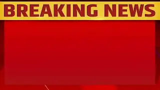 Breaking News Red Graphics | No Copyright Video Overlay for News Channels