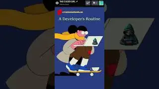 A DEVELOPER'S ROUTINE |  #subscribe #like #share