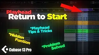 How To return to start position | Return To Starting Point Function In Cubase 13 Pro Different Trick