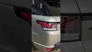 Ремонт заднего фонаря Range Rover Sport. Замена стекла.