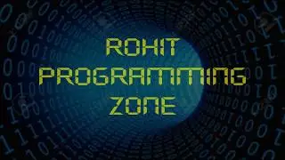Introduction to c programming by Rohit programming zone