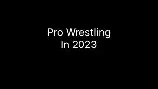 Pro Wrestling In 2023