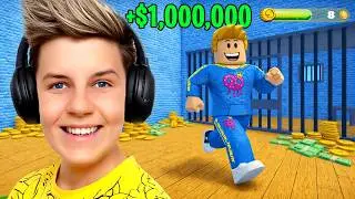 ️👮Can We Go NOOB to PRO to HACKER in JAIL TYCOON! ️👮Prezley