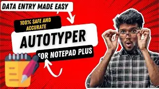 Autotyper for Notepad Plus copy paste? Notepad Pixcel and starttxt? Data entry Free Demo | .wrt
