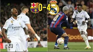 Real imilye Barca 0-4 !!...Vinicius fe Araujo danse salsa !