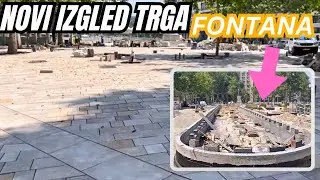 SKIDAJU SE PLOČE POSTAMENTA SPOMENIKA NA TRGU NIKOLE PAŠIĆA