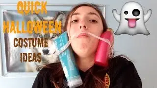 Quick Halloween Costume Ideas