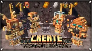 ARMADURAS SUPER ÉPICAS con CREATE: PROTECTION PIXEL [1.20.1] - Guía Español