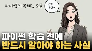 파이썬 학습 성과가 기대보다 낮은 이유