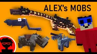 Minecraft Mods : Alex's Mobs 1.13.0 (Bygone Beasts Update)