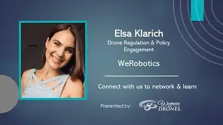 Elsa Klarich, WeRobotics was our Spotlight Speaker
