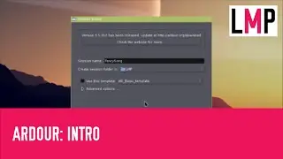 Recording audio and using MIDI in Ardour3: Part 1 - Intro + setting up a new session in Ardour 3