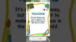 Teaching of Child #youtubeshorts #classroomdecorationideas #schoolrules #excellenceacademy #school