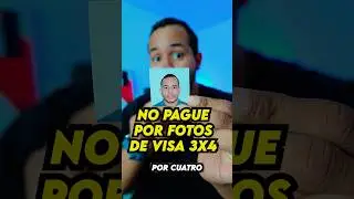 No pague por fotos de visa o pasaporte 