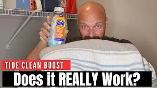 HOW TO DEEP CLEAN YOUR LAUNDRY? Does Tide Clean Boost REALLY WORK?