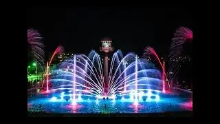 Умань, фонтан светомузыкальный с лазерным шоу