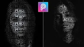 PicsArt Face Text Photo Editing tutorial 2022