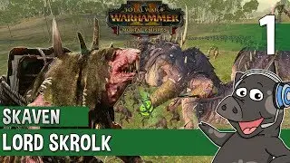 Total War Warhammer 2 - Skaven Mortal Empires - Skrolk Campaign #1