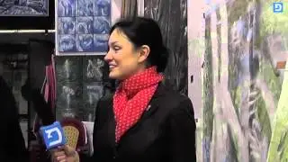 Экспресс-интервью художника Иерусалима, во время выставки.