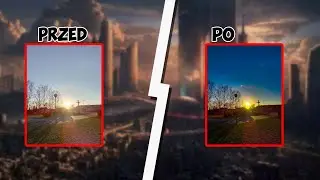 TUTORIAL - Jak zrobić ładny zachód słońca Photoshop/Photopea