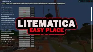 Litematica Easy Place - Super quick survival building