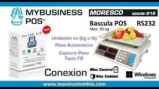 My Business Pos 11, 12, 13, 14 Bascula, como instalar mi basculas con software PVCOM