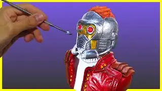 Sculpting a STAR LORD Bust | Guardians of the Galaxy