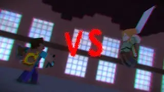 Cape vs Banner [Minecraft Battle Animation]